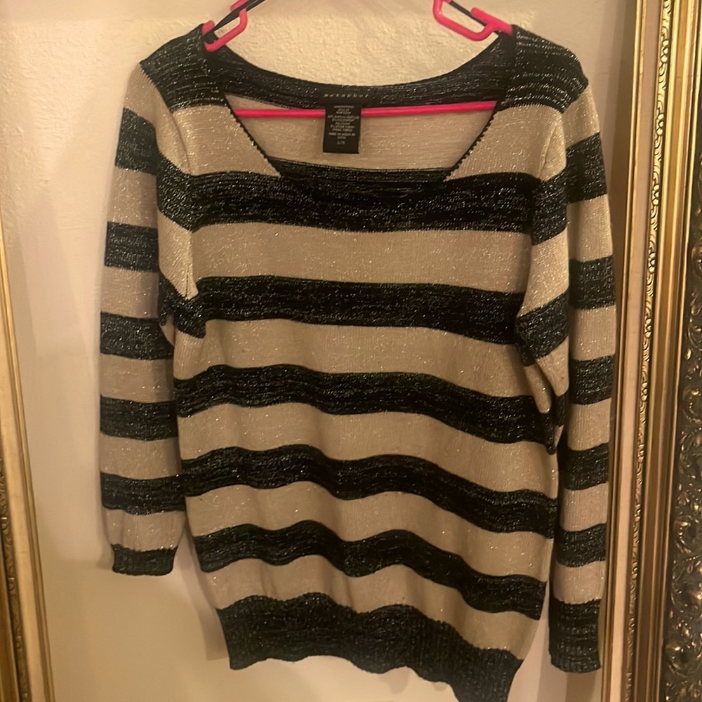 Stripped Comfy Sweater